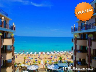 Zapraszam do luksusowego apartamentu 52,6 m² z widokiem na morze i basen mieszkanie Słoneczny Brzeg, GOLDEN RAINBOW VIP RESIDENCE
