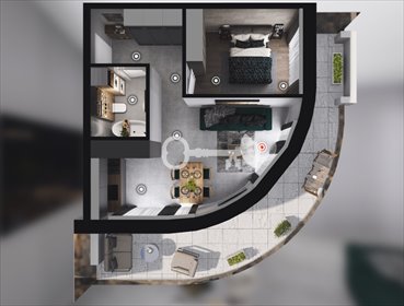 Zapraszam do nowoczesnych apartamentów nad Wisłą w Krakowie mieszkanie Kraków, Grzegórzki, Grzegórzecka