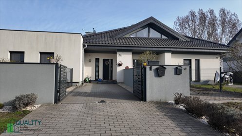 Nowoczesny dom szeregowy 100 m² bezczynszowy, jasny dom Granowo, Długa