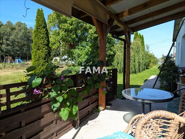Dom parterowy 3-pokojowy - 61,38 m² - garaż i taras dom Mikanowo