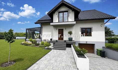 Luksusowy dom 454 m² z ogrodem zimowym w Rogowie dom Rogów