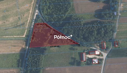 działka na sprzedaż 4170m2 działka Kamienica