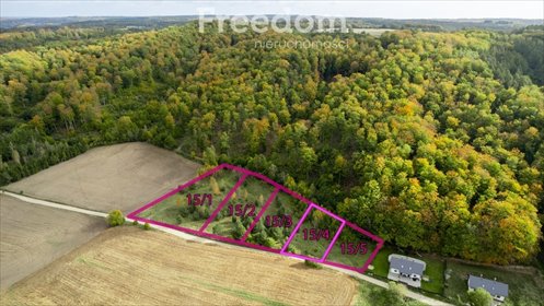 Na sprzedaż działka 1571 m² w Klonowie Dolnym działka Klonowo Dolne, Głęboka