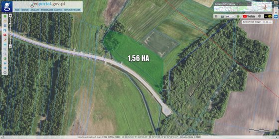 Zapraszam do zakupu działki przemysłowo-usługowej 15 600 m² w Podborzu działka Podborze