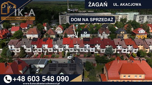 Przestronny dom z 6 sypialniami, garażem i poddaszem użytkowym dom Żagań, Żagań, Akacjowa