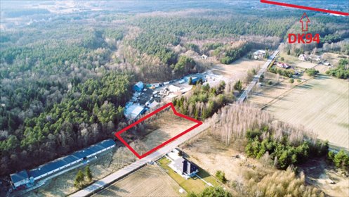 Działka inwestycyjna 4,9 ha z dostępem do drogi asfaltowej działka Podlesie