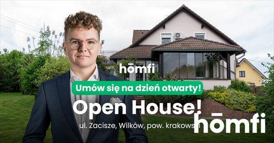 Przestronny dom z ogrodem, szybki dojazd do Krakowa dom Wilków, Zacisze