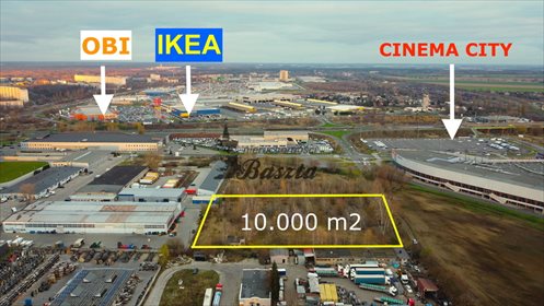 działka na sprzedaż 10464m2 działka Poznań