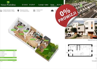 Nowoczesne 4-pokojowe mieszkanie z ogródkiem polecam! mieszkanie Tarnów, Zabłocie, Skrzyszowska