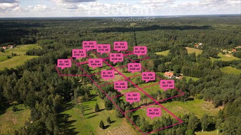 działka na sprzedaż 46873m2 działka Kaborno