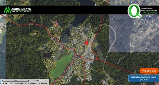 Działka pod zabudowę wielorodzinną i usługi, 4086 m2 działka Kartuzy, 3 MAJA