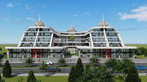 Inwestycja w Alanyi: 115 m² biurów i sklepów z parkingiem lokal użytkowy Alanya, Oba, Alanya, Antalya