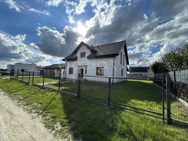 Nowoczesny dom wolnostojący 147,6 m² z tarasem i garażem dom Wysocko Wielkie, Pod Dębami