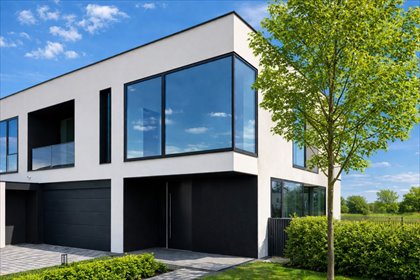 Ekskluzywny bliźniak 217 m² w artystycznym kompleksie Wilanów dom Warszawa, Wilanów, Pamiętna