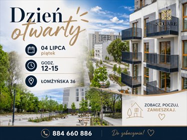 Nowoczesne 3-pokojowe mieszkanie z balkonem w Pradze Północ mieszkanie Warszawa, Praga-Północ Nowa Praga, Łomżyńska