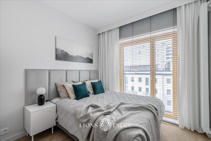 Nowoczesny apartament 50 m² w Mennica Residence z udogodnieniami mieszkanie Warszawa, Śródmieście Mirów, Grzybowska