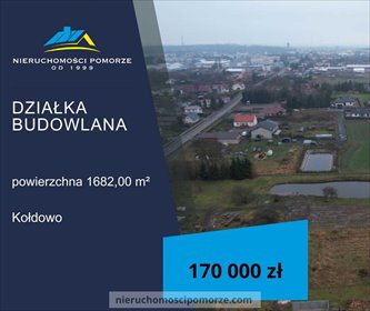 działka na sprzedaż 1682m2 działka Kołdowo