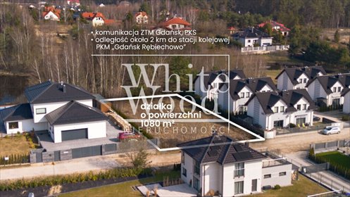 działka na sprzedaż 1080m2 działka Banino