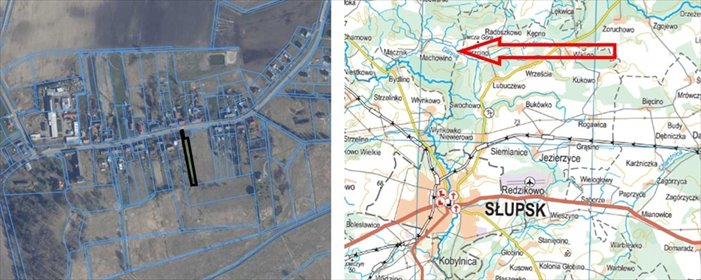działka na sprzedaż 1614m2 działka Karzcino