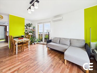Polecam przestronne 3-pokojowe mieszkanie 66 m² z tarasem w Wrocławiu mieszkanie Wrocław, Zatorska