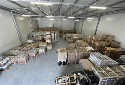 Magazyn 375 m² z rampą, alarmem i monitoringiem magazyn Mroków, Mroków