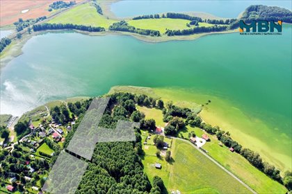 Działka z linią brzegową jeziora Dejguny - polecam! działka Giżycko, Sterławki Małe
