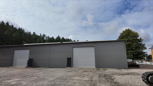 Nowoczesna hala 500 m² z placem przy głównej trasie. lokal użytkowy Bytów, Miastecka