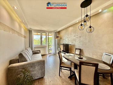 3-pokojowe mieszkanie 47 m² w centrum Piły (balkon, umeblowane) mieszkanie Piła, Śródmieście