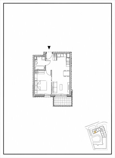 Nowoczesne 39,58 m² w sercu Nowego Czechowa. mieszkanie Lublin, Kameralna