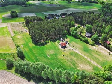 działka na sprzedaż 1210m2 działka Osiek, Karszanek