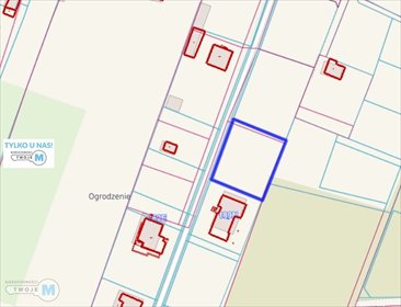 Polecam działkę 1198 m² pod dom w Radlinie działka Górno, Radlin