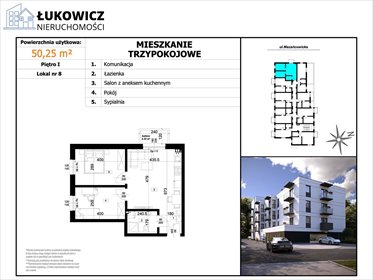 mieszkanie na sprzedaż 50m2 mieszkanie Czechowice-Dziedzice