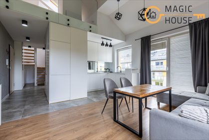 Polecam dwupoziomowe 69 m² z antresolą i balkonem mieszkanie Gdańsk, Jasień, Bażantowa