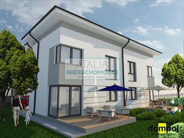 Działka 1997 m2 z projektem na 2 domy w Łomiankach działka Łomianki