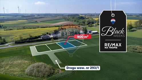 działka na sprzedaż 900m2 działka Będzino