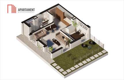 mieszkanie na sprzedaż 43m2 mieszkanie Niechorze