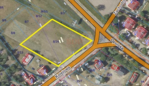 działka na wynajem 3000m2 działka Groblice, Opolska