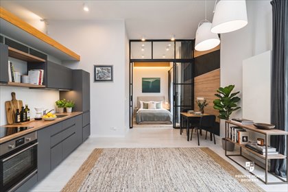 Mieszkanie z ogródkiem w Zabłociu, 43 m². mieszkanie Kraków, Zabłocie, Ślusarska