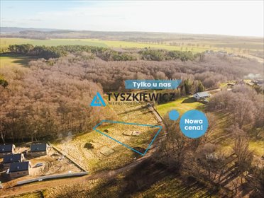 działka na sprzedaż 2109m2 działka Słuchowo, Rzeczna