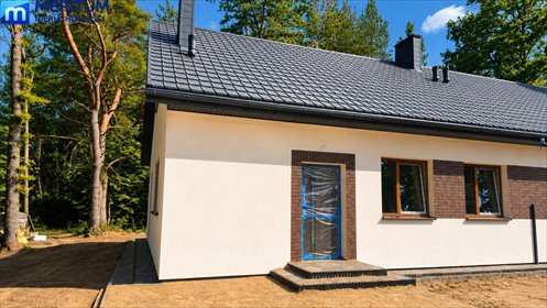 Nowoczesny bliźniak 126 m2 z dużą działką i możliwością własnej aranżacji dom Osowiec