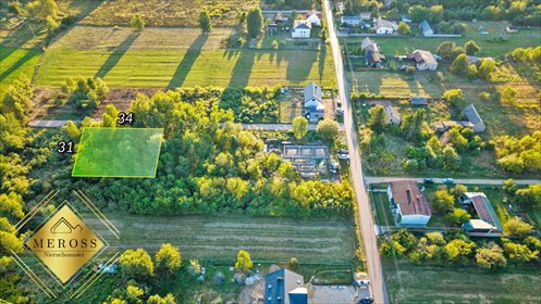 działka na sprzedaż 1061m2 działka Konradów