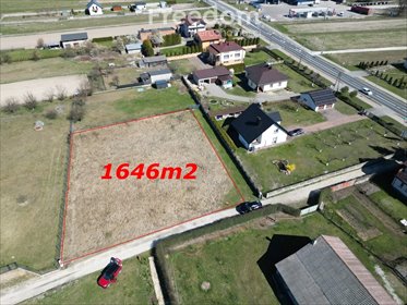działka na sprzedaż 1646m2 działka Bełchatów