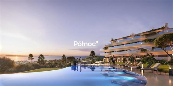 Polecam luksusowy apartament 97 m² z panoramicznym widokiem na morze mieszkanie Mijas