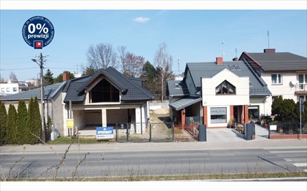 Nowoczesny dom z częścią usługową, 221m2, Piotrków dom Piotrków Trybunalski, Piotrków Trybunalski, Polna