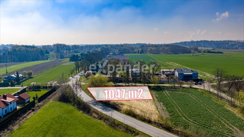 działka na sprzedaż 1047m2 działka Mikołów, Mokre, Mokierska