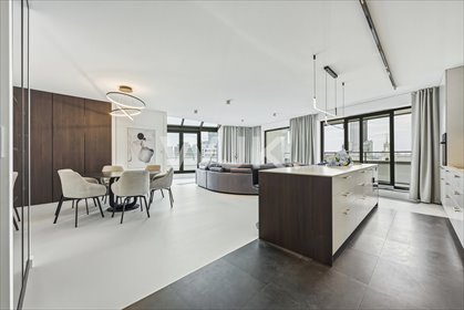 Luksusowy apartament 130m2 z tarasem i garażem mieszkanie Warszawa, Śródmieście, Grzybowska
