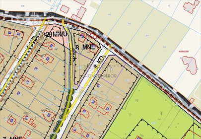 Działka pod zabudowę jednorodzinną, media przy granicy działka Józefosław, Spacerowa
