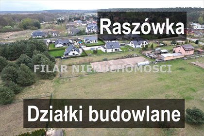 Działka 10 arów z mediami, las, Raszówka – idealna pod dom działka Raszówka