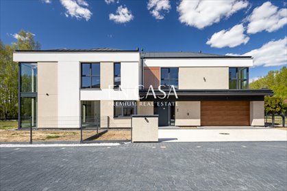 Nowoczesny dom 294 m² w Wilanowie, gotowy do wykończenia dom Warszawa, Wilanów, Zawady