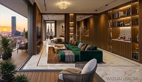 Na sprzedaż przestronne 4-pokojowe mieszkanie z tarasem 20 m² w centrum Wrocławia mieszkanie Wrocław, Szczepin